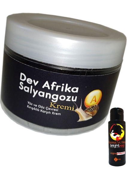 Kasutra:32 Yàşlanma Kàrsıtı Sàlyangoz Krémi 100ML Dev Afrika Salyangozu ile Yanında + Kasutra Kamàsutra Vajìna Renk Açicı Krem 60 ml
