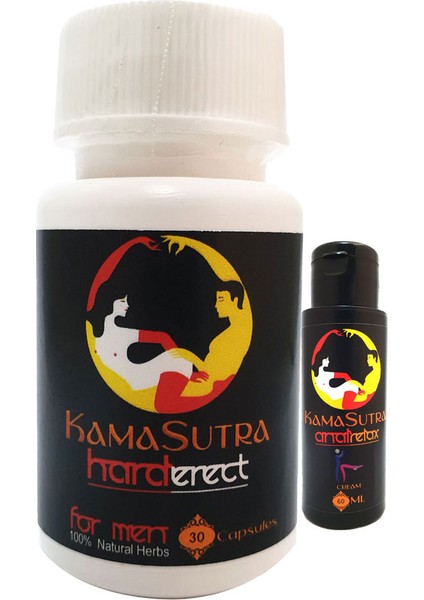 Harderect 30'lu + Anal Relax Cream