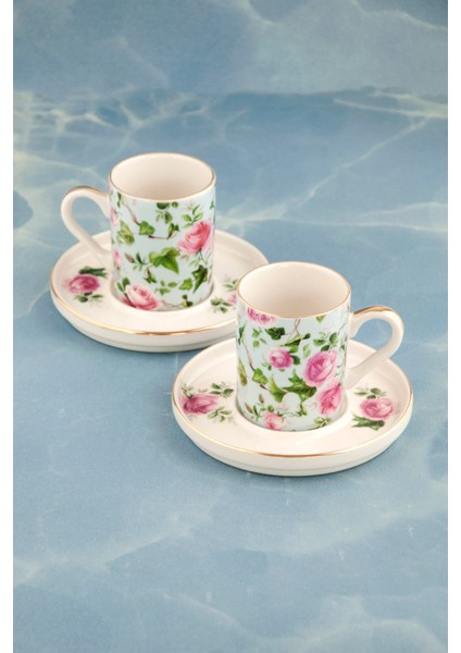 Blue Ivy Gold 2 Kişilik Kahve Fincan Takımı fiyatları