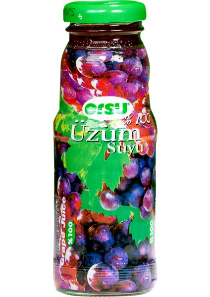 %100 Üzüm Suyu 250 ml 12'li