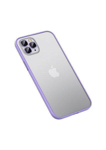 iPhone 12 Pro Kılıf Kamera Koruma Lensli Şık Retro Premium Kapak