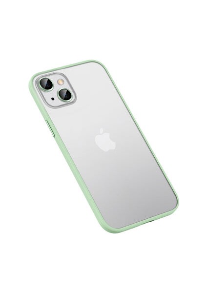 iPhone 13 Kılıf Kamera Koruma Lensli Şık Retro Premium Kapak
