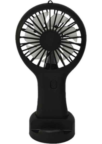 Siyah Taşınabilir Mini El Fan USB Şarj Edilebilir Ofis Yurdu Öğrenci Hediye Için Uzun Dayanıklılık (Yurt Dışından)