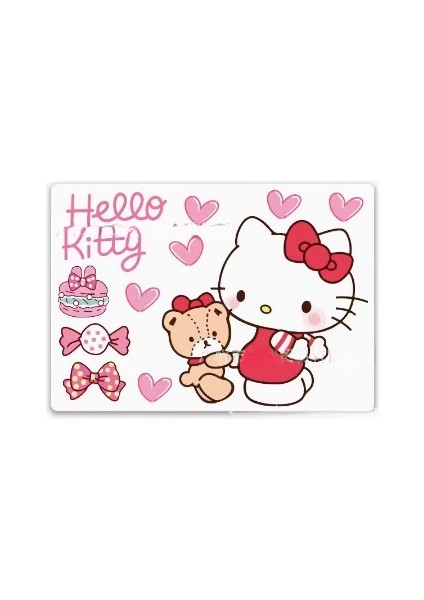 Karikatür Sevimli Hello Kitty Sticker (Yurt Dışından)