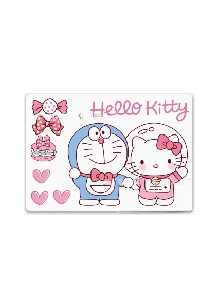 Karikatür Sevimli Hello Kitty Sticker (Yurt Dışından)