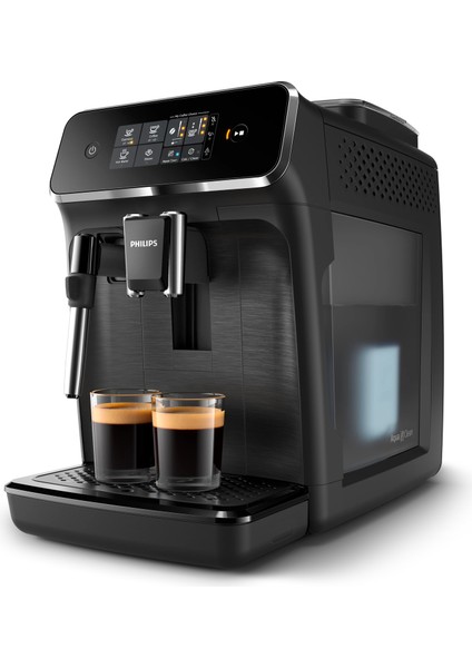 2200 Serisi Premium Tam Otomatik Espresso Makinesi, Dokunmatik Ekran, 20.000 Bardak Üstün Kaliteli Kahve, Luciole Lambader Hediye