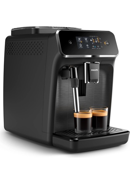 2200 Serisi Premium Tam Otomatik Espresso Makinesi, Dokunmatik Ekran, 20.000 Bardak Üstün Kaliteli Kahve, Luciole Lambader Hediye