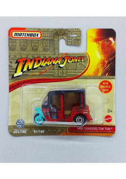 Indiana Jones Özel Seri - Mbx Tangiers Tuk Tuk Model Araç