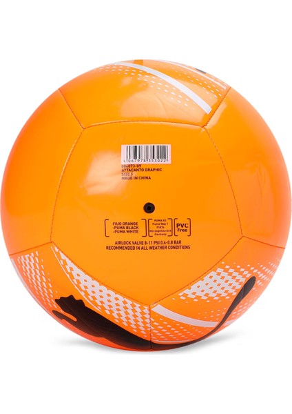 Attacanto Graphic Unisex Turuncu Futbol Topu 08407309 modelleri