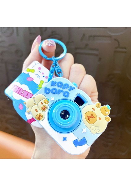Toyar'ın Yeni Capibala Projeksiyon Kamerası Çanta Anahtarlığı Dekorasyonu Küçük Hediye (Yurt Dışından)