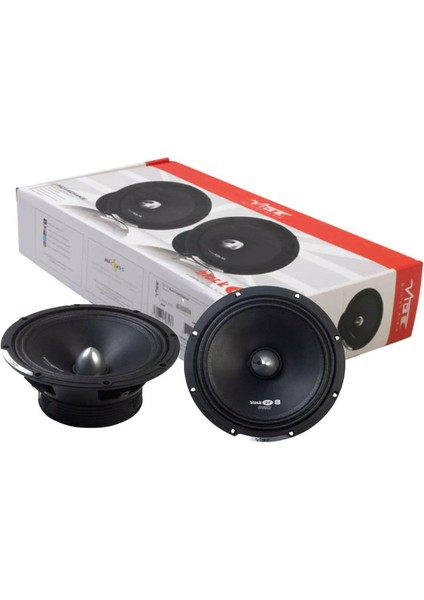 BLACKAIRPRO8M-V0 | Vıbe Blackair Serisi 20 cm Midrange 540W Maksimum  180W Rms