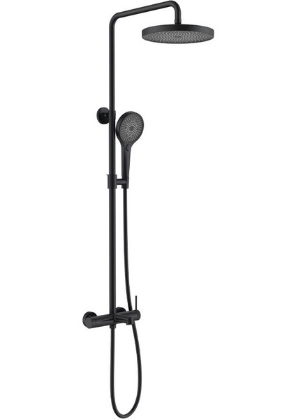 FJ-1055 Mat Siyah Duş Ünitesi