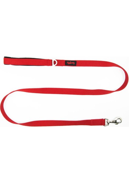 Tailpetz Match Leash Köpek Gezdirme Kayışı Kırmızı