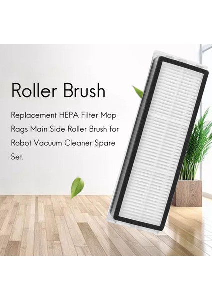 Запасные Части Пылесоса,yedek Hepa Filtre Paspas Paçavra Ana Yan Rulo Fırça Xıaomı Mıjıa 1c STYTJ01ZHM Mi Robotlu Süpürge Yedek Set (Yurt Dışından) fiyatları