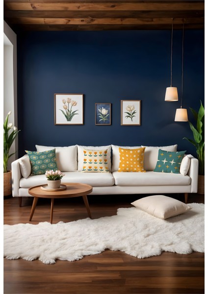 Modern 4'lü Kırlent Kılıf Ds5 fiyatları