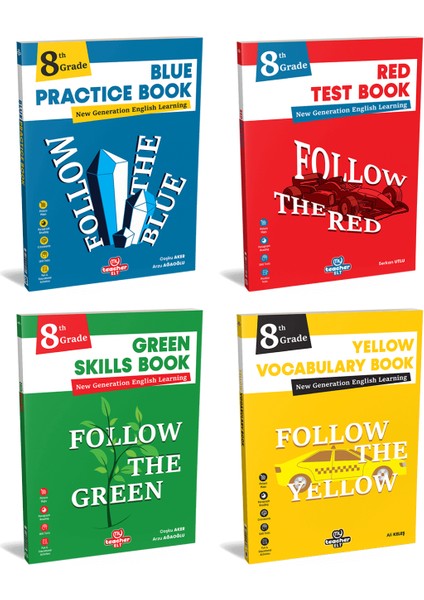 Arı My Teacher Elt 8.sınıf Practice Book+Test Book+Vocabulary Book+Skills Book Seti