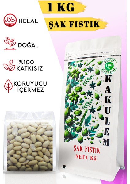 Sertifikalı Şak Soyulmuş Yer Fıstığı 1 kg