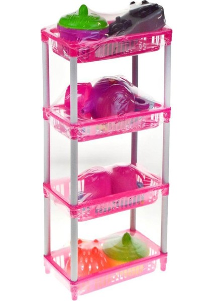 Dört Katlı Mutfak Seti 6615