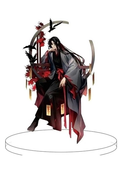 Mo Dao Zu Shi Anime Acrylic Stand Model Toys Wei Wuxian Lan Wangji Jiang Cheng Jin Ling Action Figures Collection Cosplay Props (Yurt Dışından)