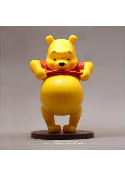 Disney Winnie The Pooh 22 cm Aksiyon Figürü Anime Dekorasyon Koleksiyonu Heykelcik Mini Oyuncak Modeli Çocuklar Için Hediye (Yurt Dışından)