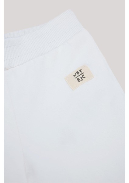 Bg Store Erkek Bebek Ekru Eşofman Altı modelleri