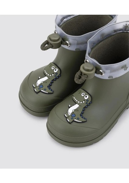 W10323-042 Mendi Dino Çocuk Yağmur Çizmesi