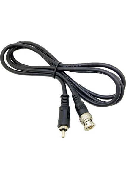Bnc To Rca Kablo 1 Metre Video Ses Sinyal Taşıyıcı Konnektör