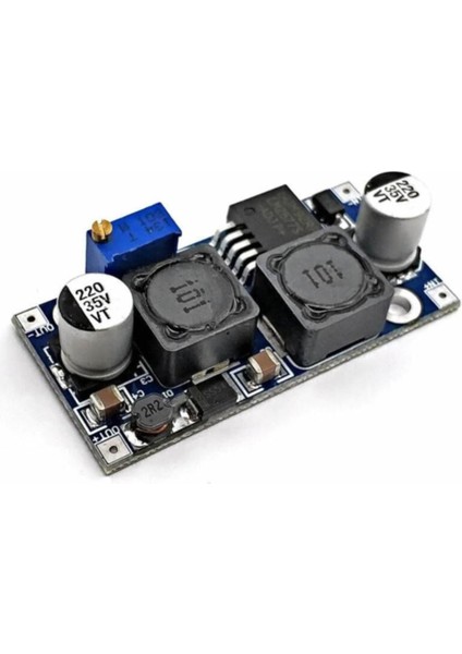 LM2577 Ayarlı Güç Kaynağı Modülü 2A 30 V Otomatik Voltaj ( Voltaj Yükseltici Voltaj Düşürücü )
