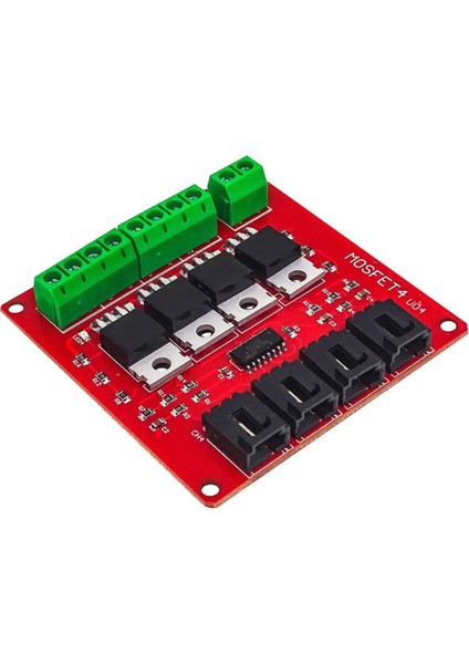 4 Kanal Mosfet Sürücü Modül Pwm Hız Kontrol Motor Selenoid Valf Anahtar LED Lamba Dimmer