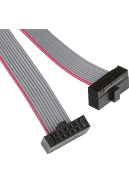 1.27MM Pitch 15CM 150MM 10 Pin Idc Flat Ribbon Kablo Programlama Data Debug Kablosu Jtag Swd Isp Avr