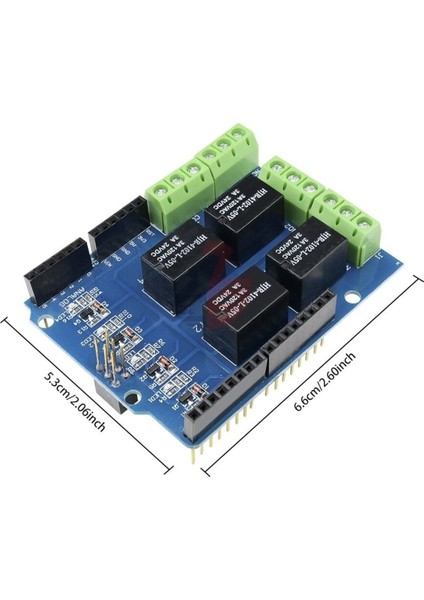 Arduino 4 Kanal Röle Shield Dc 24V 3A
