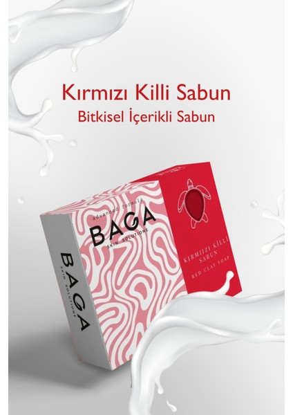 Kırmızı Killi Sabun 125GR