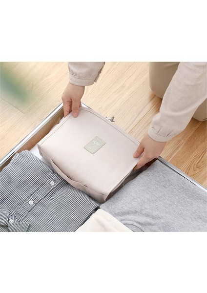 Kanca Tipi Büyük Kapasiteli Basit Makyaj Çantası (Yurt Dışından) modelleri