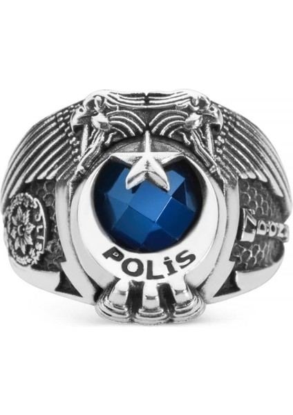 Çift Kartal Başlı 17.dönem Polis Yüzüğü