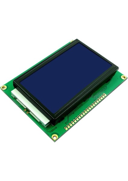 2.9 Inch 12864B V2.0 Mavi Glcd Modül Spi 5V 128X64 Pixel Grafik LCD Display Ekran