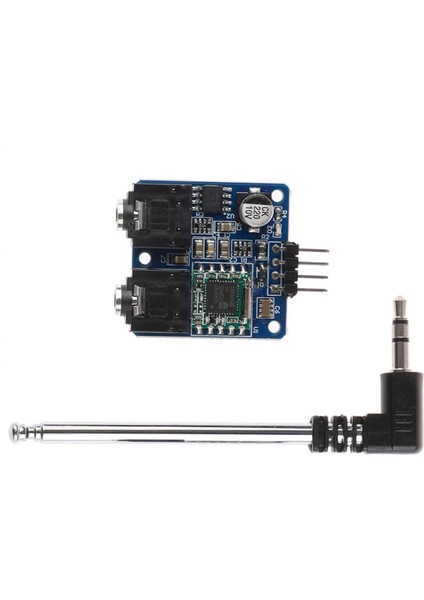 TEA5767 Fm Stereo Radyo Alıcı Modülü Anten I2C Dijital Programlanabilir Düşük Güç 76MHZ-108MHZ