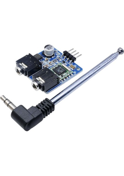 TEA5767 Fm Stereo Radyo Alıcı Modülü Anten I2C Dijital Programlanabilir Düşük Güç 76MHZ-108MHZ