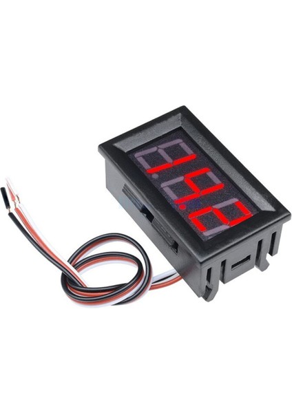 0.56 Inch Dc 0-30V Dijital Voltmetre Kırmızı 3 Telli 0.56” Dc 0-30V Panel Tip Kırmızı Volt Besleme fiyatları