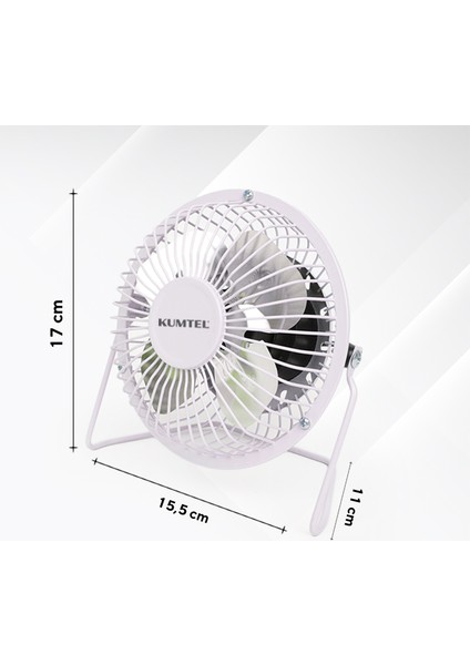 4'lü Masaüstü USB Fan Kuf