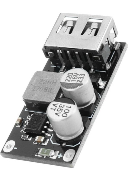 Qc2 Qc3 Hızlı Şarj Modülü Dc 6-32V 24W To 5V USB Cep Telefonu Apple Android Huawei Mtk Samsung