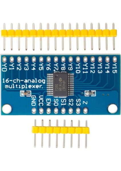 CD74HC4067 16 Kanal Analog / Dijital Çoklayıcı ve Seçici Modül Uyumlu