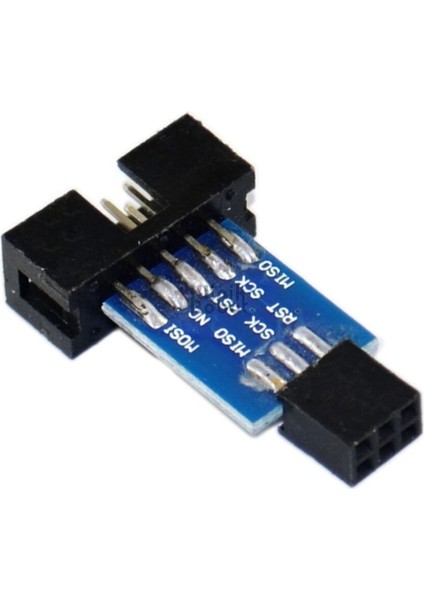 10 Pin To 6 Pin Atmel Programlayıcı Çevirici Kartı Arduino Uno R3 Mega 2560 Avrısp Mkıı Usbasp