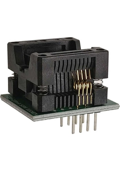 150 Mil Smd Soic8 Sop8 So8 To Dip8 Yaylı Soket Adaptör Eeprom Flash Programlayıcı 150MIL Dar Tip