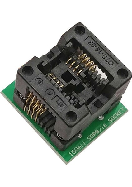 150 Mil Smd Soic8 Sop8 So8 To Dip8 Yaylı Soket Adaptör Eeprom Flash Programlayıcı 150MIL Dar Tip