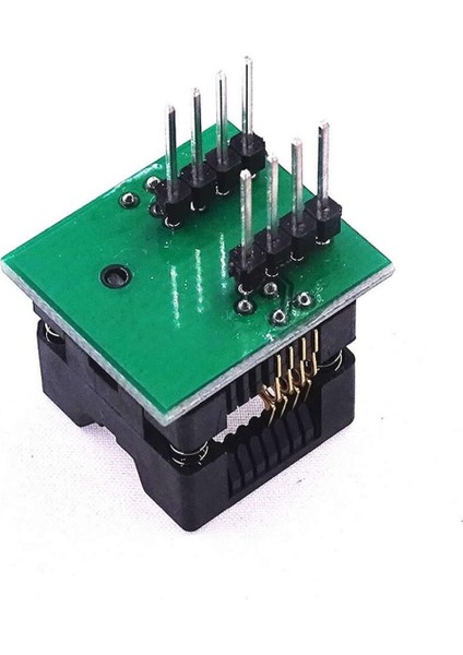 150 Mil Smd Soic8 Sop8 So8 To Dip8 Yaylı Soket Adaptör Eeprom Flash Programlayıcı 150MIL Dar Tip
