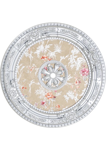 Oval Saray Tavanlar (90 cm x 90 Cm)