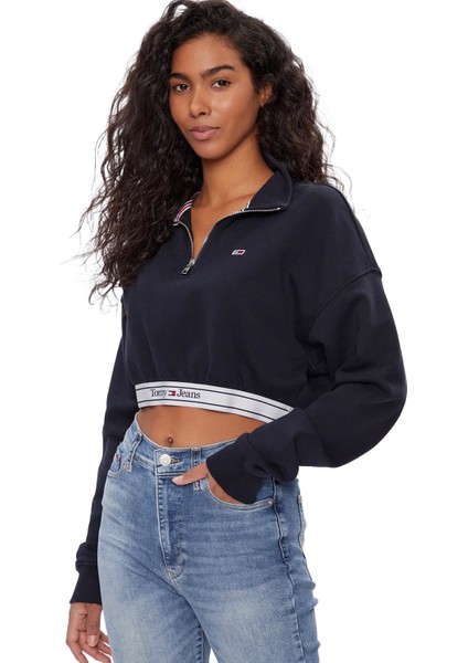 Tommy Jeans Cropped Sweatshirt