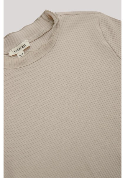 Kız Çocuk Bej T-Shirt modelleri