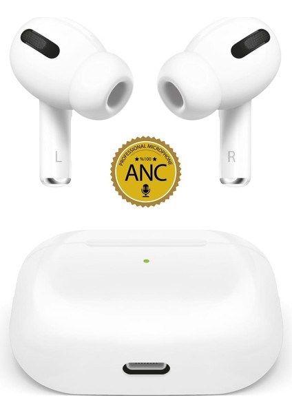5. Nesil Propods5 Ios Android Uyumlu Kablosuz Bluetooth Kulıklık Sensörlü Anc+ Kılıf Hediye