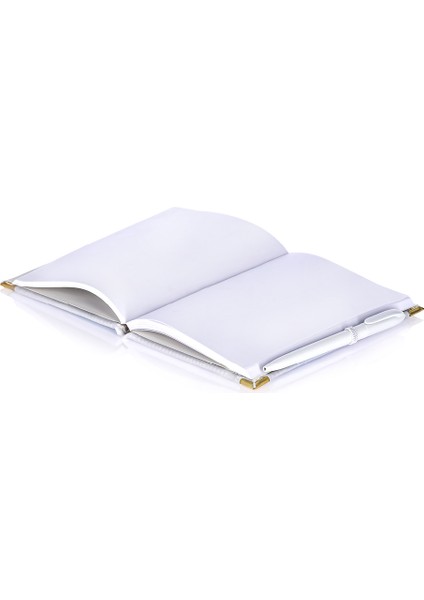 Dokuma Çizgisiz Nazar Desenli Kalemli Otantik Etnik Defter Hediyelik Orta 1607
